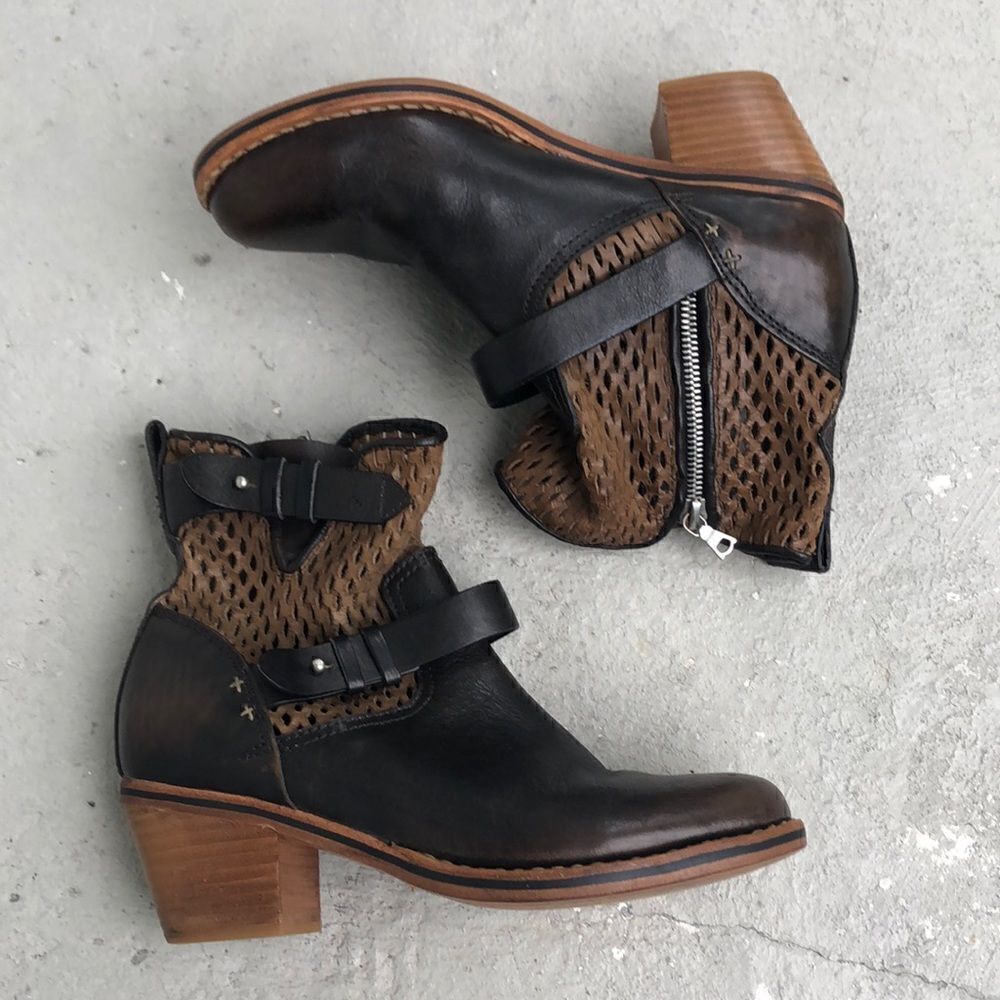 rag n bone block heel ankle boots
